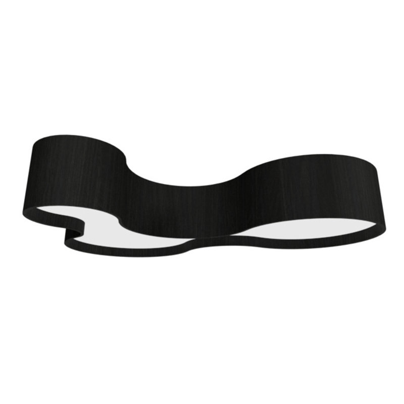 DEL à fixation au plafond KS, H 7,87 po x l 31,5 po x P 21,65 po, Imbuia