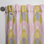 Panneau de rideau simple Mid-Century Pastel Circular IV