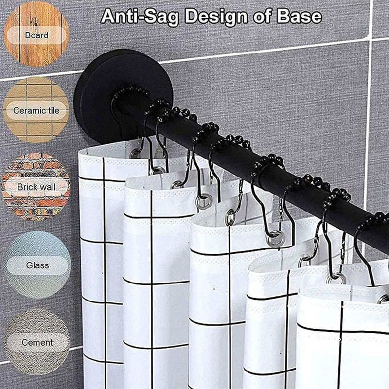 241.3cm L-Shaped Shower Curtain Pole