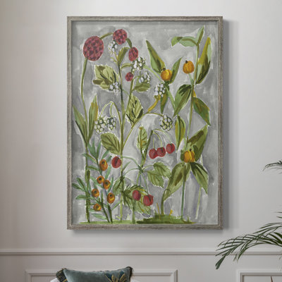 «Dear Nature II», reproduction encadrée - bois massif