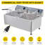 Friteuse 2 paniers avec minuterie Yesurprise 3400 Watts