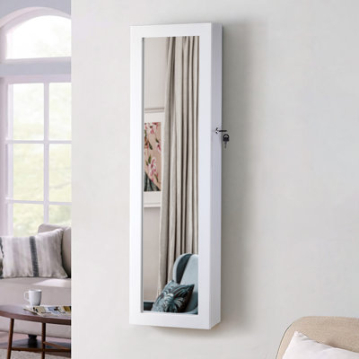 Armoire à bijoux avec miroir Mercedys