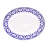 Winston Porter Handmade Blue Pineapple Ceramic Plate