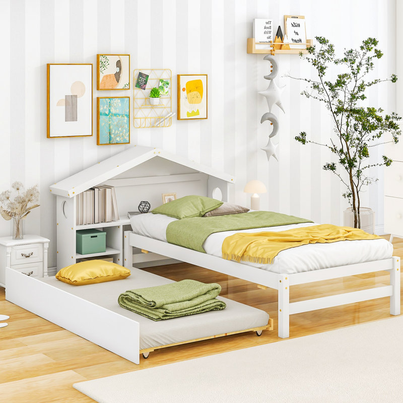 Lit plateforme 44,63 po Gotmar, Blanc