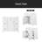 36'' Single Bathroom Vanity with Resin Top-555451731