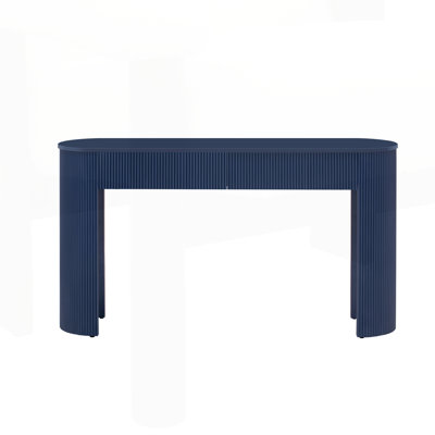 Modern Fluted Design Console Table