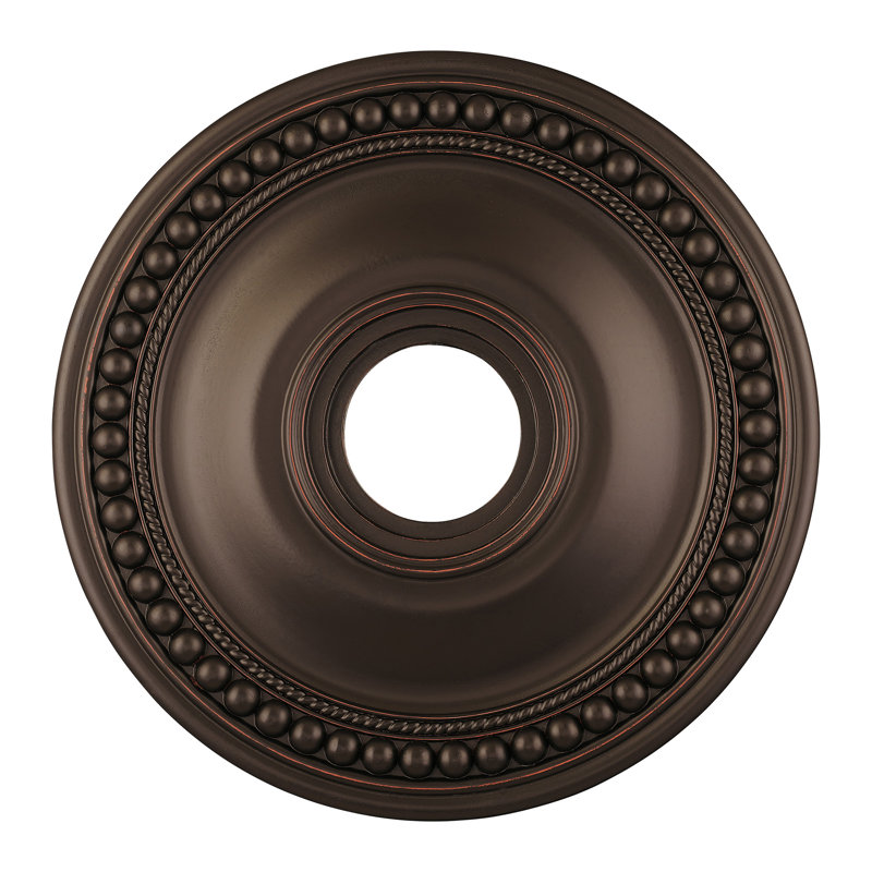 Médaillon Cavandale, H 2,5 po, Bronze vieilli