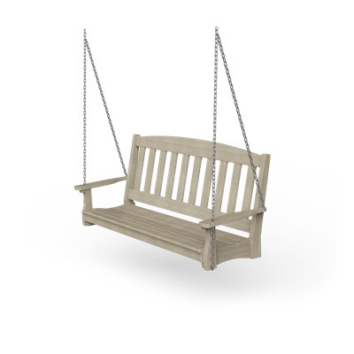 Balançoire porche de jardin poly
