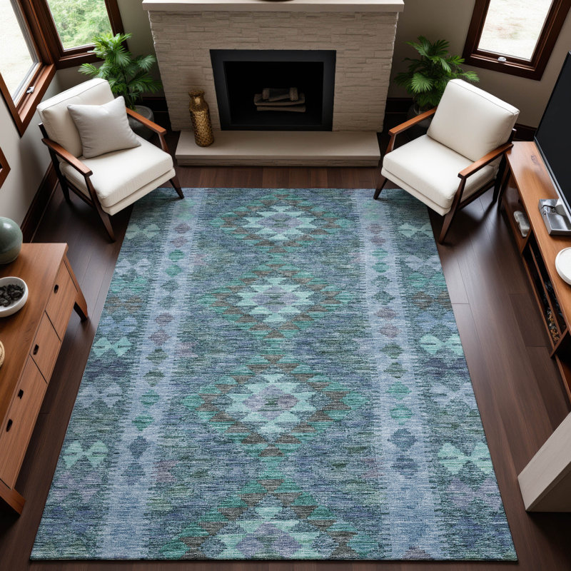 Tapis Global Premium lavable à la machine Barry AMF1226, Rectangle 10 pi x 14 pi
