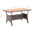 Ashmoore 4 - Person Patio Dining Set with Rectangular Table , Cushions Included