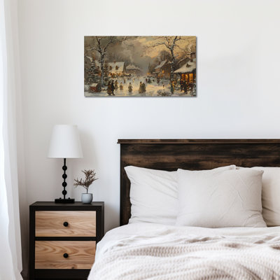 Reproduction d'art sur toile GUTTATY Christmas