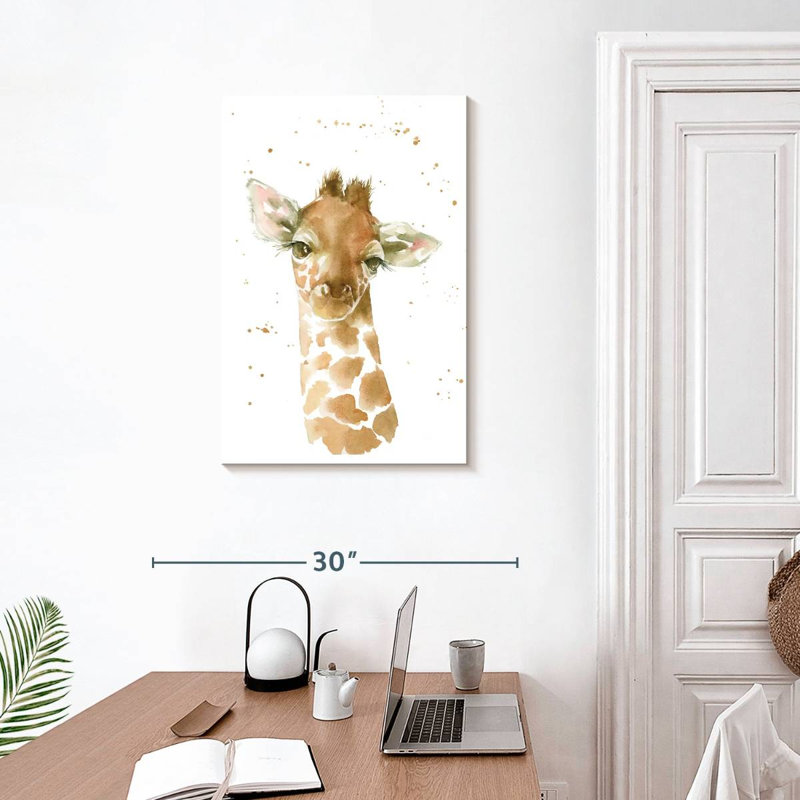 Brampt Light Baby Giraffe, 30" H x 20" W