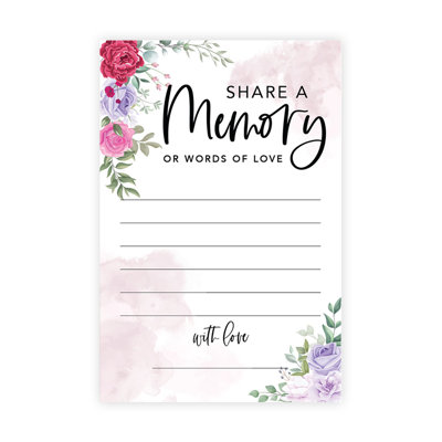 Roses Share a Memory Cards