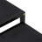 Ebern Designs Tea Tables 2 Pcs MDF Black