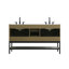 Meuble-lavabo double 60 po-571041315