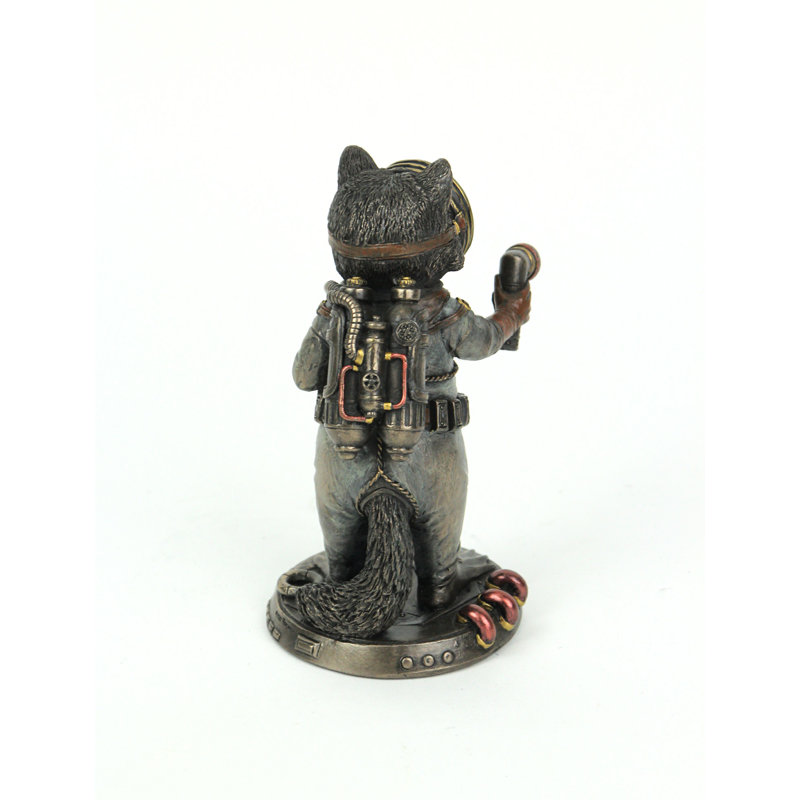 Statue raton laveur