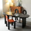 94.49" Burlywood Oval Solid Wood Dining Table-108218958-108218963