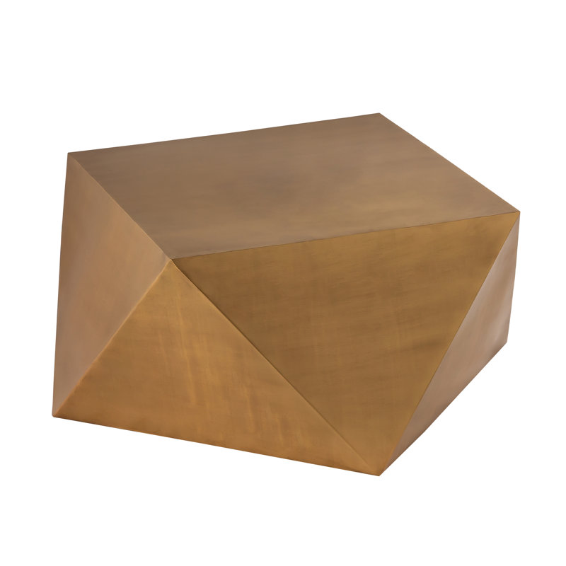 Dimitri Coffee Table, Brass