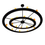 Donner 24 - Light Chandelier