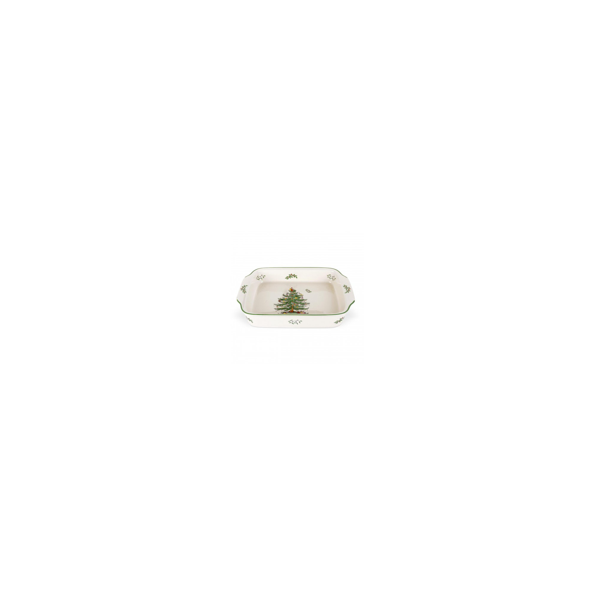 Spode Christmas Tree Rectangle Hand Dish
