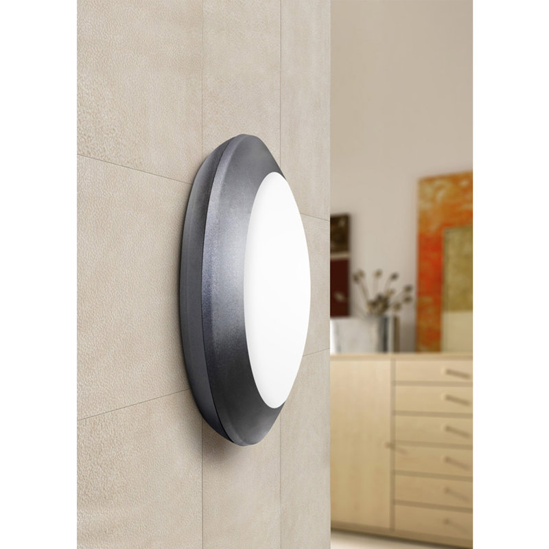 Moravia 1 - Bulb Outdoor Bulkhead Light, Black