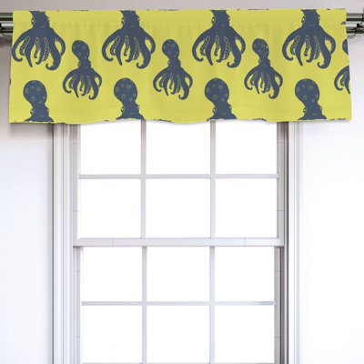 Sateen Ruffled Window Valance