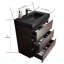 Dav 30.09'' Single Bathroom Vanity with Manufactured Wood Top-526001648-526001649