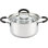 Marmite en acier inoxydable de 5 pintes avec couvercle Cook N Home Professional, marmite à soupe avec poignées Stay-Cool, marmite pour pâtes, spaghetti, compatible avec la plupart des cuisinières, va au lave-vaisselle