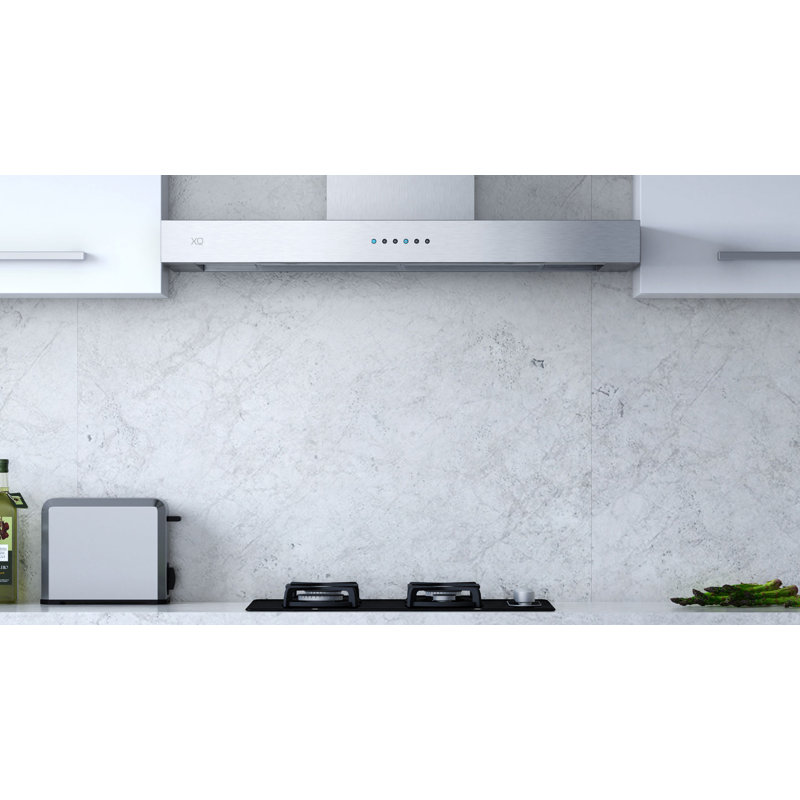 48" 600 CFM Convertible Wall Mount Range Hood in Stainless Steel, 48"