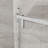 Neo-Angle Frameless Shower Door 36 In. D X 36 In. W X 72 In. H Corner Shower Enclosure With Clear SGCC Tempered Glass Pivot Shower Door In Finish-117354444