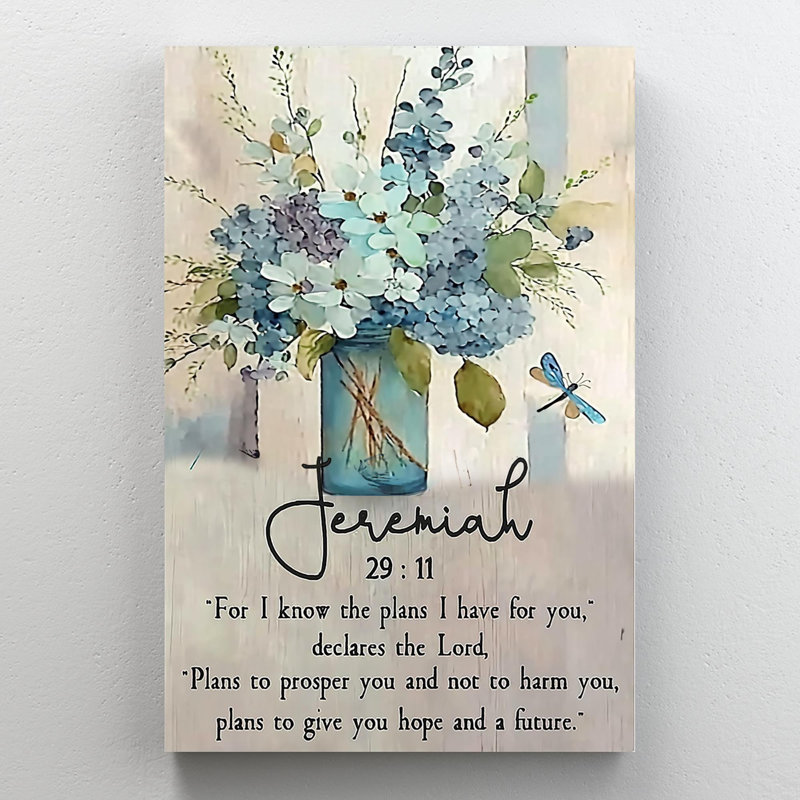 " Jeremiah 2911 ", 36" H x 24" W x 1.25" D