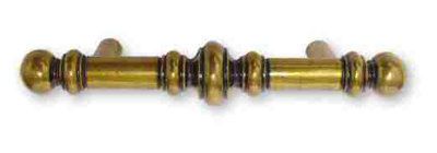 3" American Classic Pull Burnished Brass