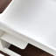 Table d'appoint réglable avec roulettes, table d'appoint moderne multifonctionnelle avec plateau relevable, plateau pivotant à 360 ° et espace de rangement, convient au salon et aux petits espaces, brun et blanc