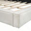 Grand lit plateforme tapissier avec tissu en velours-1511159532