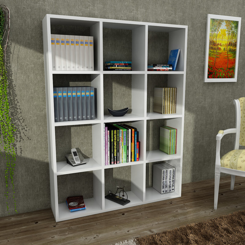 124.2cm H x 93.6cm W Cube Bookcase