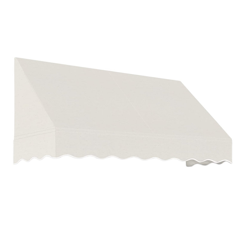 Auvent fixe en tissu acrylique San Francisco Awntech, H 24 po x l 76,5 po x P 42 po, Tweed avoine