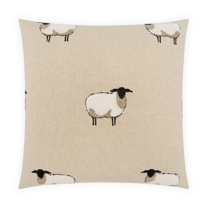 Little Boo Throw Pillow, 22"H x 22"W