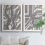 «Dots And Dash I Dots And Dash I», reproduction de cadre photo sur toile 2 pièces-348046444-348046445