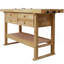 Établi 60 po avec 4 tiroirs en bois pour atelier et maison
