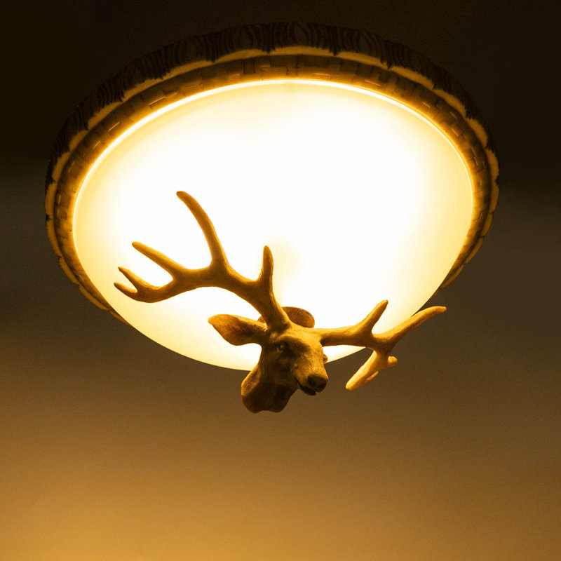 Plafonnier encastré en corne de cerf Doede E26 110V