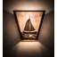 Applique murale 2 lumières pour voilier encastré