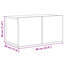 TV Cabinet Set With Drawer 7 Pcs 60 X 30 X 30 Cm-1666976429