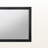 Huddersfield Black Finish Mirror