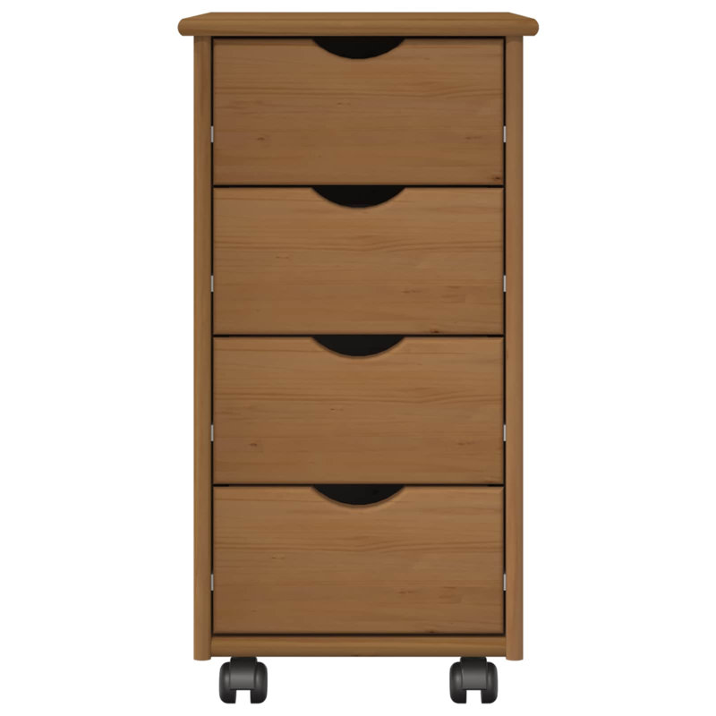 File Cabinet, Honey Brown