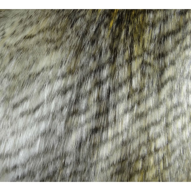 Oreiller en duvet de luxe fabriqué à la main delicate Alaskan Hawk, 12 po x 20 po, Coussin lombaire
