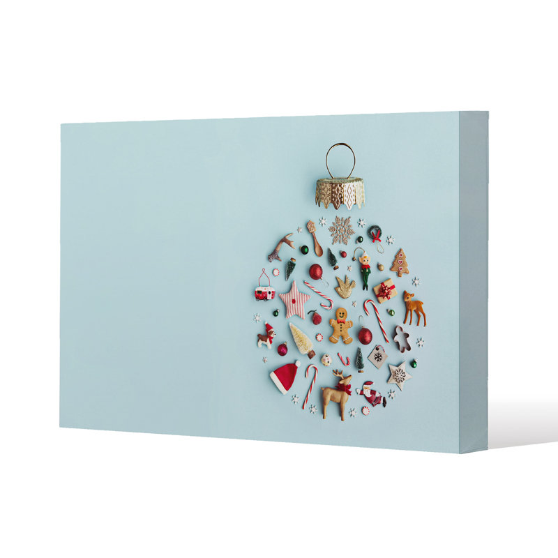 Christmas Holidays - Wrapped Canvas Print, 41cm H x 41cm W