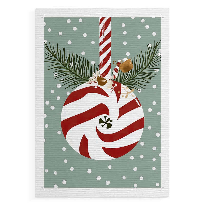 Christmas Holiday Art DCCVIV - Reproduction de toile seulement - NON-CADRE, H 18 po x l 12 po