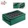 Aldegonde Ornament Storage Box - Zippered Lid Organizer with 48 Individual Compartments and Dividers