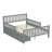 Curits 2 Drawers Platform Bed with Guardrails-509010062-507201413