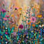 Reproduction d'art sur toile à motif floral Dreamful-653277228